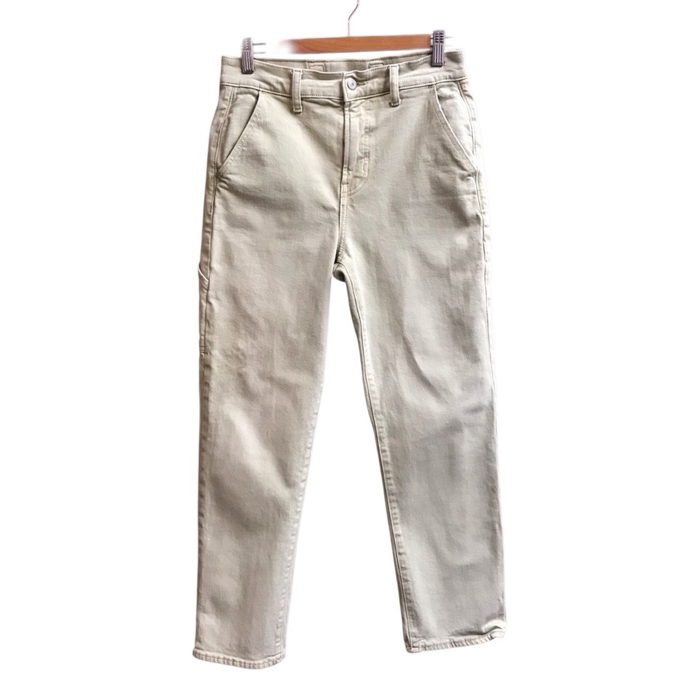 Old Navy Ski-High Straights Womens Size 2 Stylish Olive Green Pants